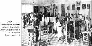 Oran - Beaux Arts - Classe Mulphin
